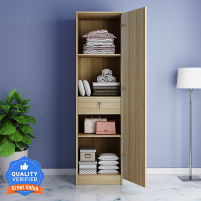 Wooden wardrobe shop flipkart