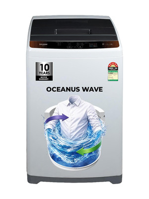 Haier 6.5 kg Fully Automatic Top Load Silver (HWM65-FEN)