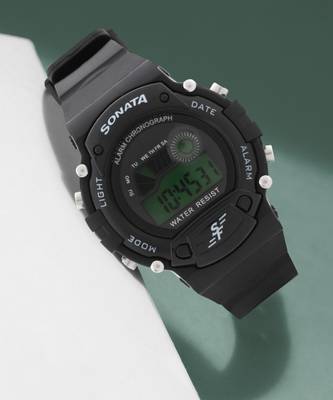 Price History of By Sonata Digital Watch For Men NT7982PP03 from