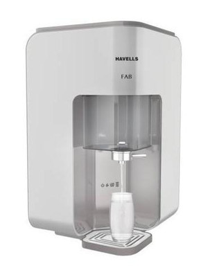 HAVELLS FAB 7 L RO + UV Water Purifier Suitable for all - Borewell, Tanker, Municipality Water (Grey and White)