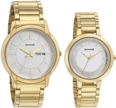 Snapdeal sonata couple watches best sale