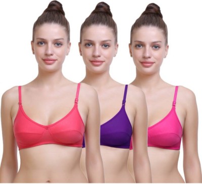 roman by Roman RomanSoft Pink-38 Women Full Coverage Non Padded Bra - Buy  roman by Roman RomanSoft Pink-38 Women Full Coverage Non Padded Bra Online  at Best Prices in India