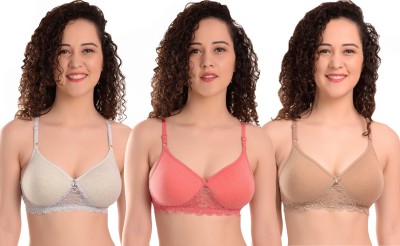 Enamor White Wirefree T-Shirt Bra - 38C in Bangalore at best price by  Rooplakshmi Fashion World - Justdial