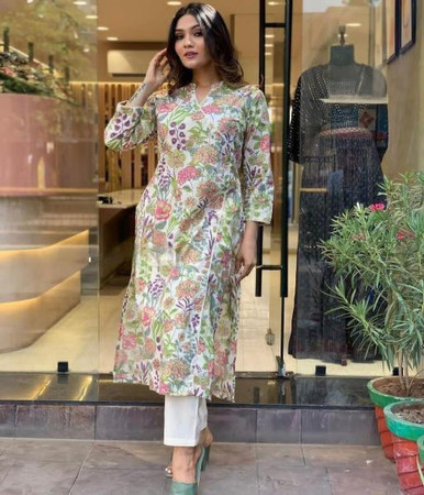 Https flipkart stylum wedding sales block print women kurti
