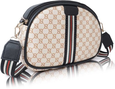 VRUGRA LV design style Premium Waist Pouch/Bag Cream - Price in India