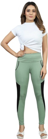 Skechers Solid Women Green Track Pants - Buy Skechers Solid Women Green  Track Pants Online at Best Prices in India