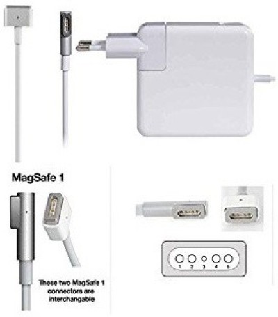 lapguard 45W Charger for Apple Macbook Air A1466, A1465, A1435, A1436 45 W  Adapter - lapguard : 