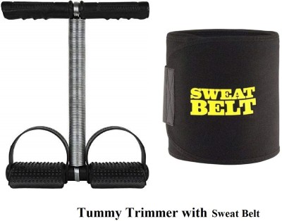  Store Tummy Trimmer With Sweat Belt Combo Weight Loss