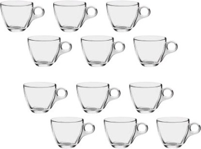 Somil New Design & Style Glass Tea Cup Set Of 6 Model No-b32