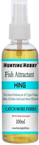 Wish Hunt Fishing Biscuit Attractant 100ml, Vanilla 25ml Spray