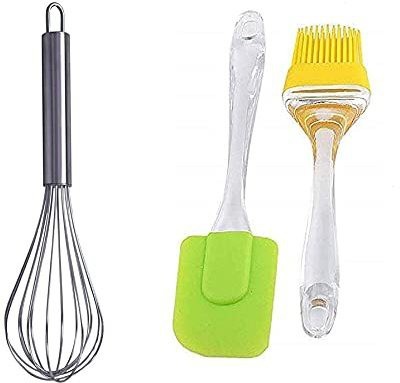 6pcs Stainless Steel Manual Egg Beater, Hand Push Whisk Blender Spring Coil  Whisk (q)