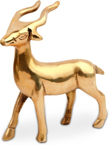 B H A R A T H A A T Brass Goat (Meldi Mata Vahan) Small Statue