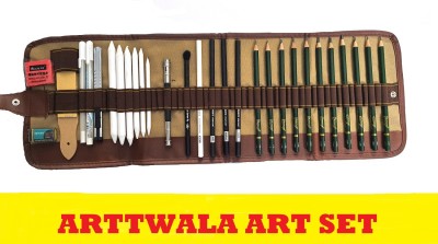 ARTTWALA Sketching Kit 35 Pc Art Sketching Kit