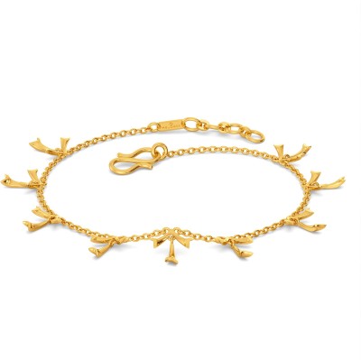 Melorra 18k Gold Curious As a Cat Bracelet for Women