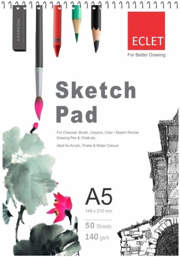 greencom Sketch Book for Kids, Spiral Bound Artist Sketch Durable Acid Free  Drawing D10 Sketch Pad Price in India - Buy greencom Sketch Book for Kids,  Spiral Bound Artist Sketch Durable Acid