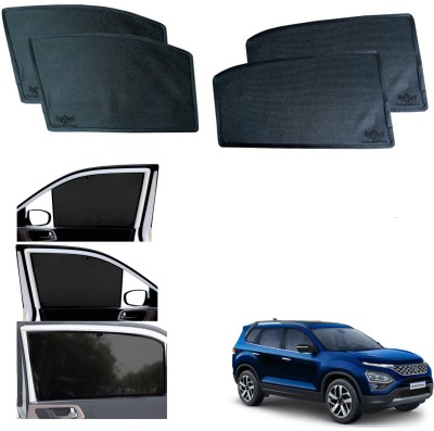 Gadiparts ™ Car Curtains Sun Shade Full Zipper For Santro Car