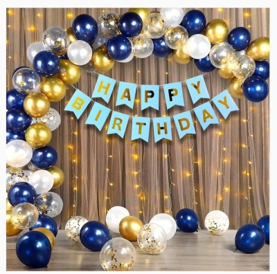 TTimmo4 Happy Birthday Decoration Kit Rose Gold and White Birthday  Decorations Theme Price in India - Buy TTimmo4 Happy Birthday Decoration  Kit Rose Gold and White Birthday Decorations Theme online at