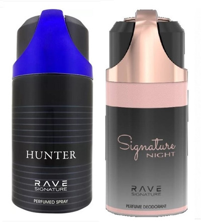 RAVE MARCONI BLACK INTENSE AVIATOR DEODORANT 250ML EACH PACK OF