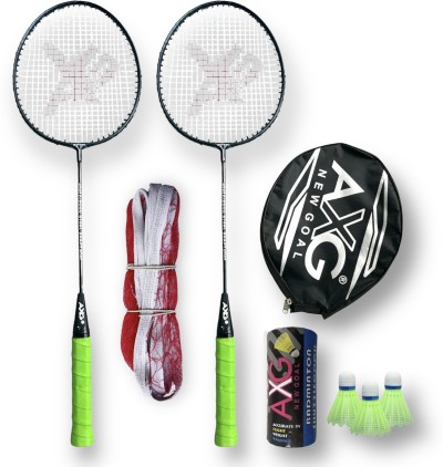 ANS SPORTS BADMINTON AND PLASTIC SHUTTLE COCK 3_PC WITH BIG SKIPPING ROOP  Badminton Kit - Buy ANS SPORTS BADMINTON AND PLASTIC SHUTTLE COCK 3_PC WITH  BIG SKIPPING ROOP Badminton Kit Online at