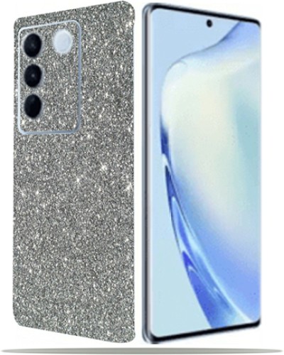 CLAXA Silver Louis Vuitton Skin For Apple iPhone 13 Pro Max Back