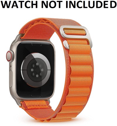 Buy RUPELIK (41mm Silicone Megnatic Lock Strap Orange) Soft Silicone iWatch  Strap Band Compatible with Apple Watch 41mm 40mm 38mm Magnetic Clasp  Adjustable Strap For iWatch Series 7 6 5 4 3