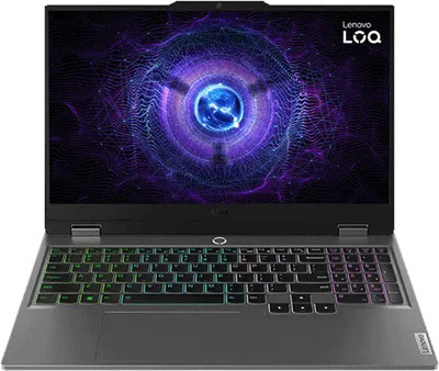 Lenovo LOQ Intel Core i5 12th Gen 12450HX - (16 GB/512 GB SSD/Windows 11 Home/6 GB Graphics) LOQ 15IAX9D2 Laptop 15.6 Inch, Luna Grey, 2.38 kg, With M