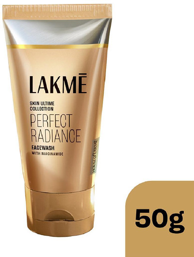 Lakmé Perfect Radiance Brightening Facewash with Niacinamide for Glowing Skin Face Wash 50 g