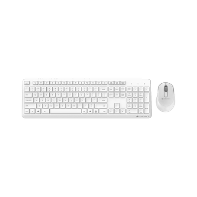 ZEBRONICS Companion 200 Wireless Combo with Silent Operation Mouse, Full Size Keyboard Wireless Standard Desktop Keyboard Compatible with Desktop, Lap