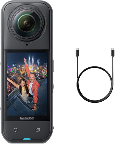 Insta360 X5 Sports and Action Camera Black, 72 MP