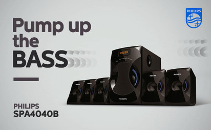 Philips home best sale theatre 5.1 flipkart