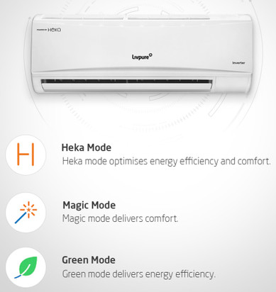 Flipkart Buy LIVPURE 1.5 Ton 5 Star Split Inverter Smart AC