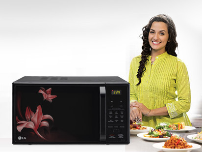 Lg microwave convection oven hot sale 21 litre