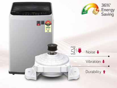 LG 7 kg Fully Automatic Top Load Washing Machine Silver Price in