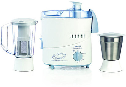 PHILIPS HL1631 500 W Juicer Mixer Grinder 2 Jars Blue Price in
