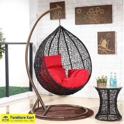 Furniture kart Luxury Hammock with Stand Swing Chair for Adults