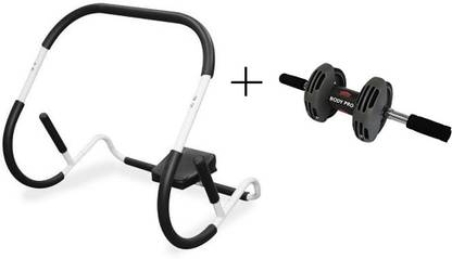 IBS Ab Cruncher Crunches Rocket Twister Total Zone Flex Wonder Six Pack Abs Maha Fitness Pump Slider Power Strecher Tummy Trimmer plus bodi pro roller wheel Ab Exerciser