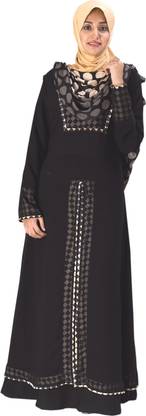 Parvin Polyester Solid Burqa