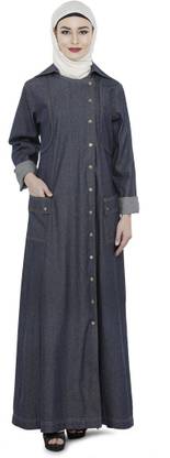 Momin Libas Polyester Solid Burqa