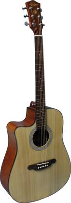 Alston Left Hand Natural Matt Finish 41C Jumbo Size Acoustic Guitar Spruce, Mahogany Rosewood Left Hand Orientation