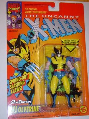X-MEN The Uncanny X-Men Wolverine 2nd Edition Action Figure
