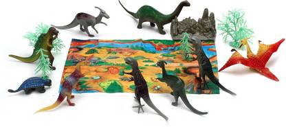 Imperial Dinosaur Animal Playset, Multi Color