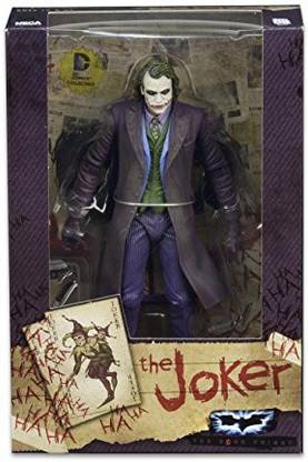 NECA , Dc Comics, The Dark Knight Movie Heath Ledger The Joker Action Figure, 7 Inches