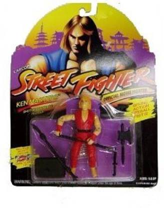 Street Fighter Movie Capcom Action Figure Ken Masters MOC