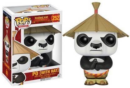 Kung Fu Panda Po With Hat Pop! Vinyl Figure