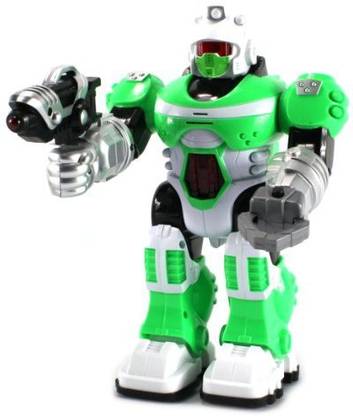 Velocity Toys Power Warrior Android Robot W/ Lightssoundsrealistic