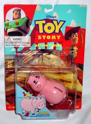 Toy Story Vintage 1995 Hamm Piggy Bank Style