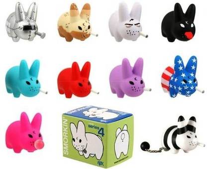 Kidrobot Smorkin' Labbit X Frank Kozik One Series 4 Blind Box