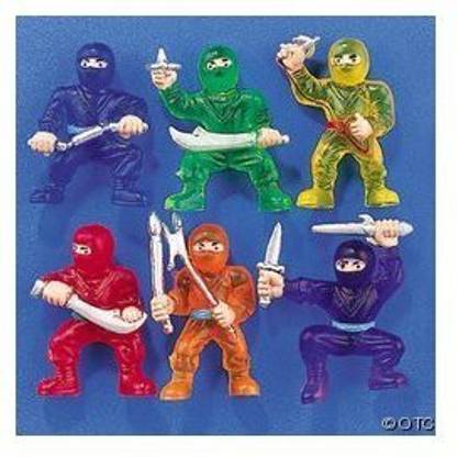 Rin 48-pc Toy Ninja Warriors