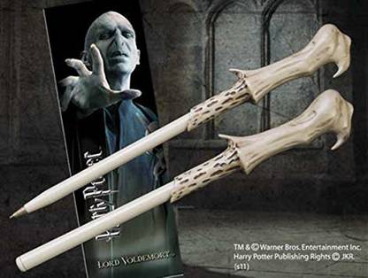 HARRY POTTER Voldemort Wand Pen and Bookmark