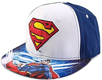 Animewild Dc Comics Superman Sublimated Logo Snapback Baseball Cap